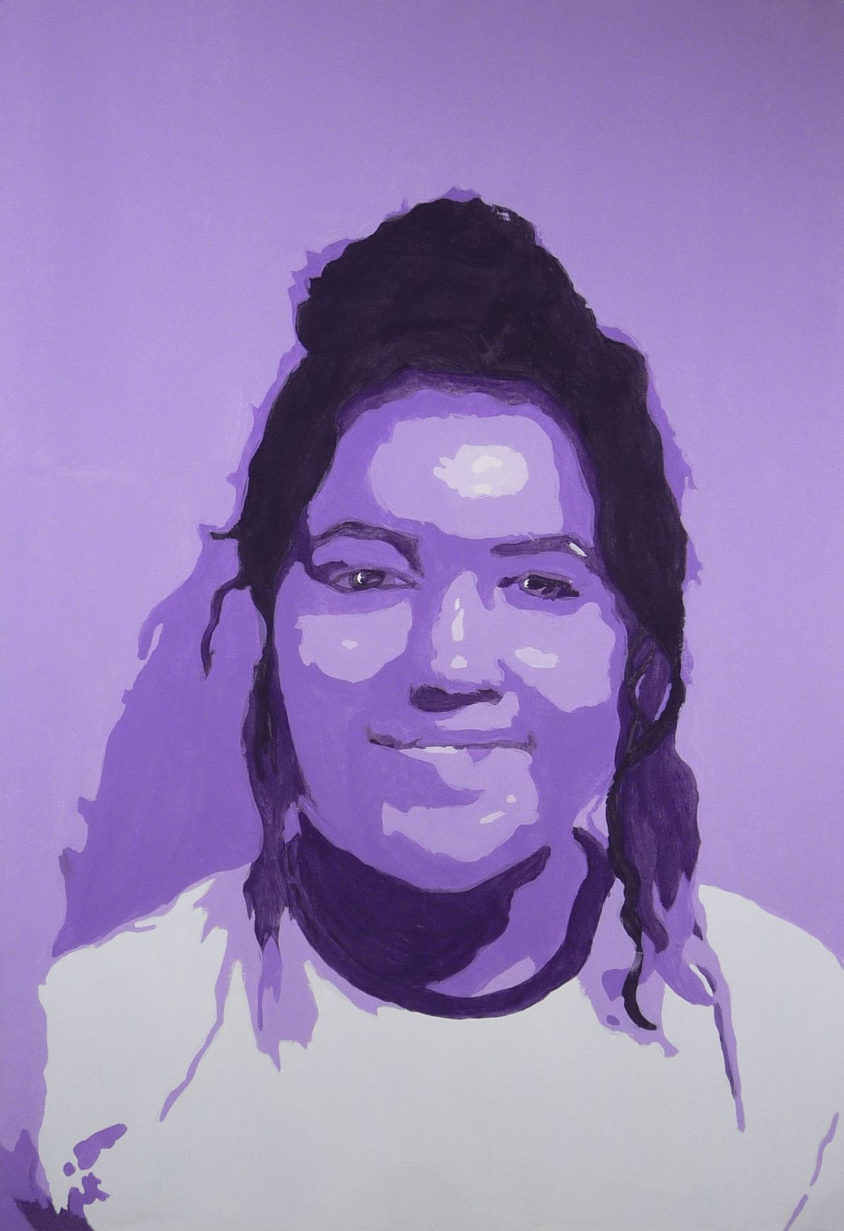 Pritcilla in purple